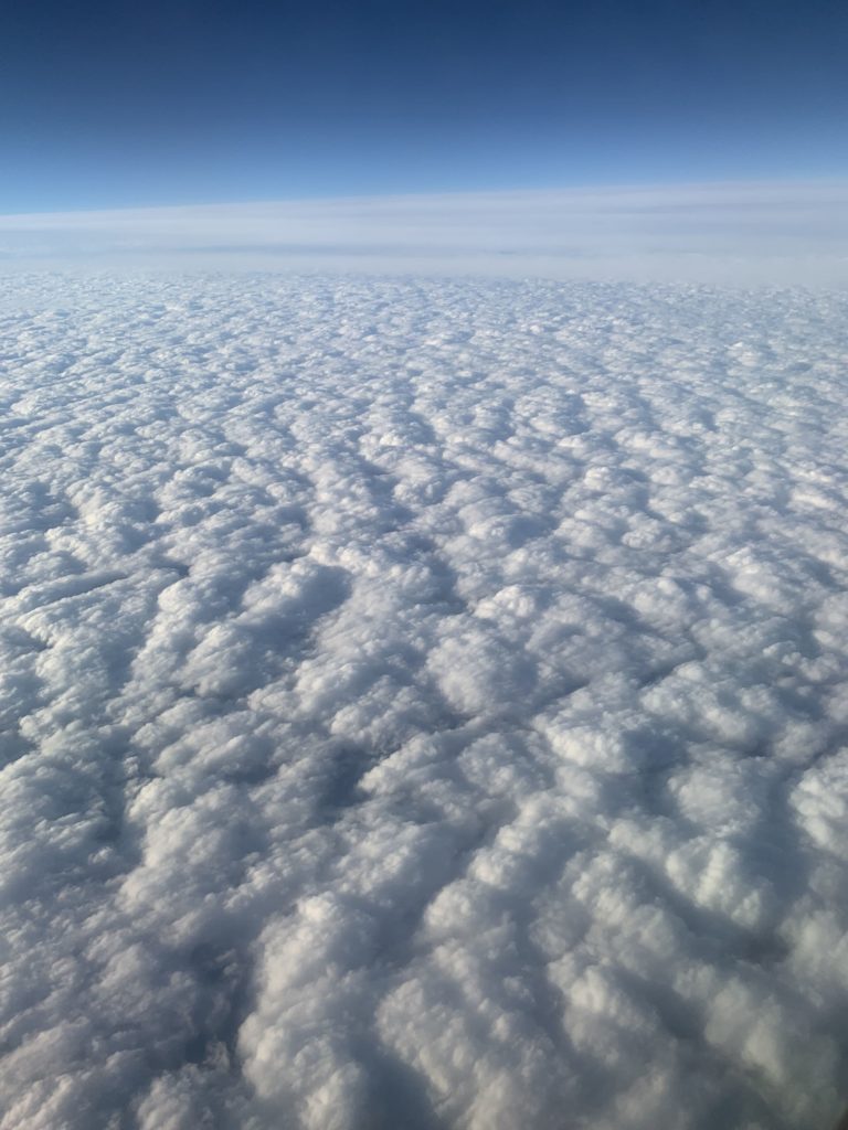 Flying over the Clouds